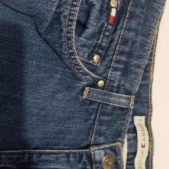 vtg tommy hilfger jean shorts boyfriend vintage